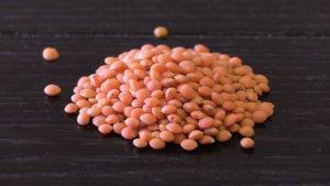 red football lentils